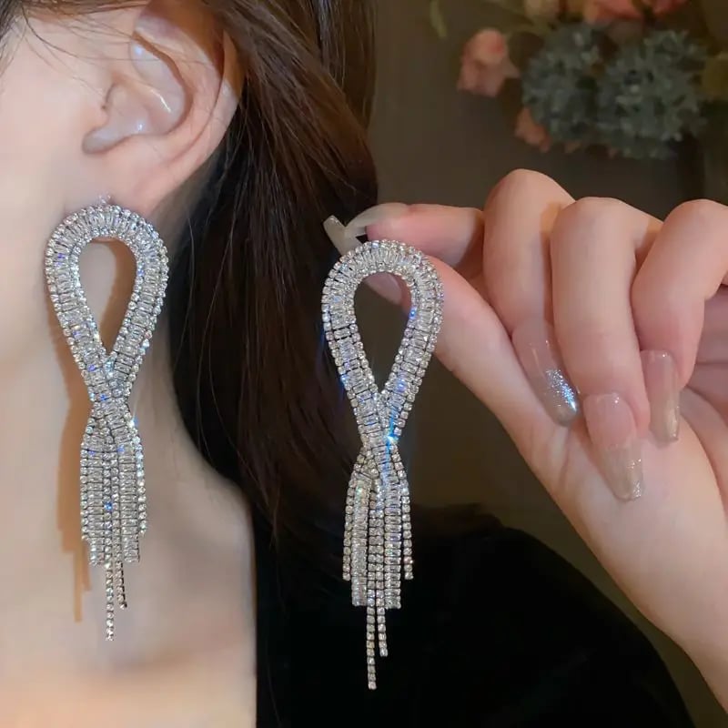 Embellished Drop Earrings