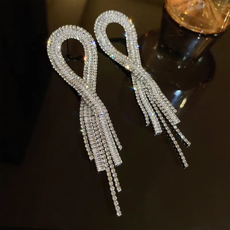 Embellished Drop Earrings