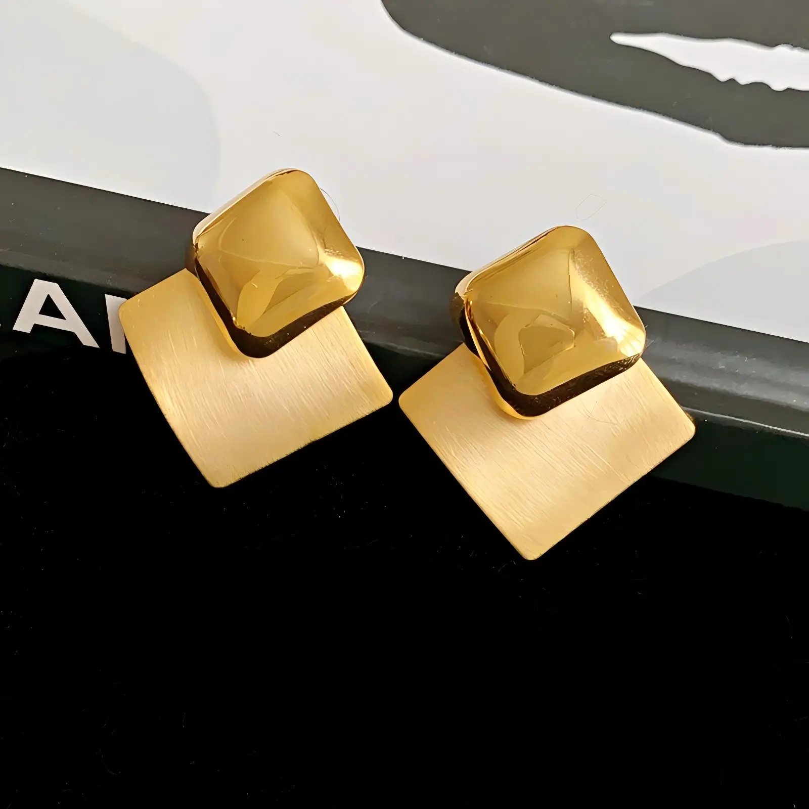 Geometric Stud Earrings