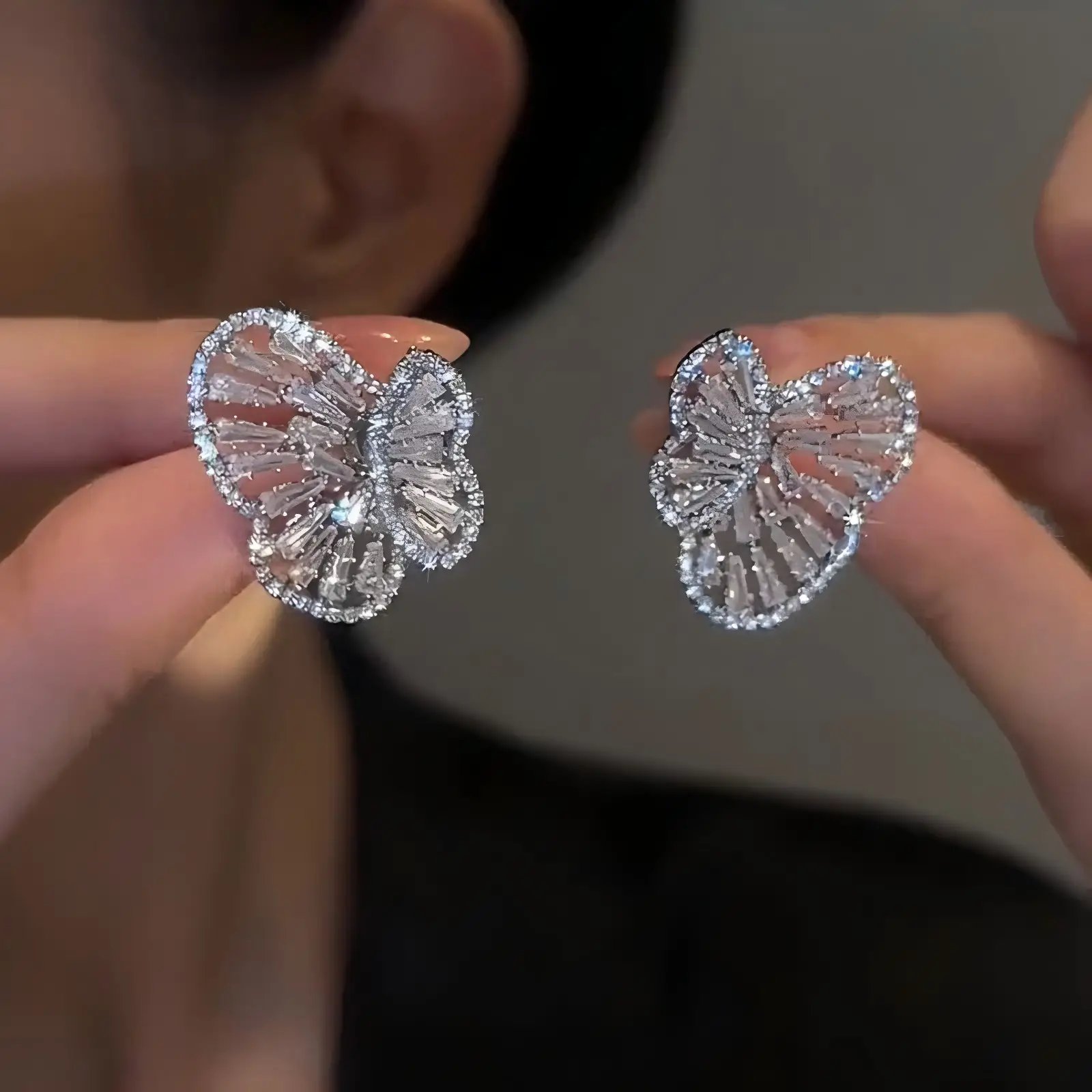 Butterfly Stud Earrings