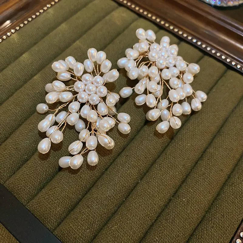 Pearl Waterfall Earrings