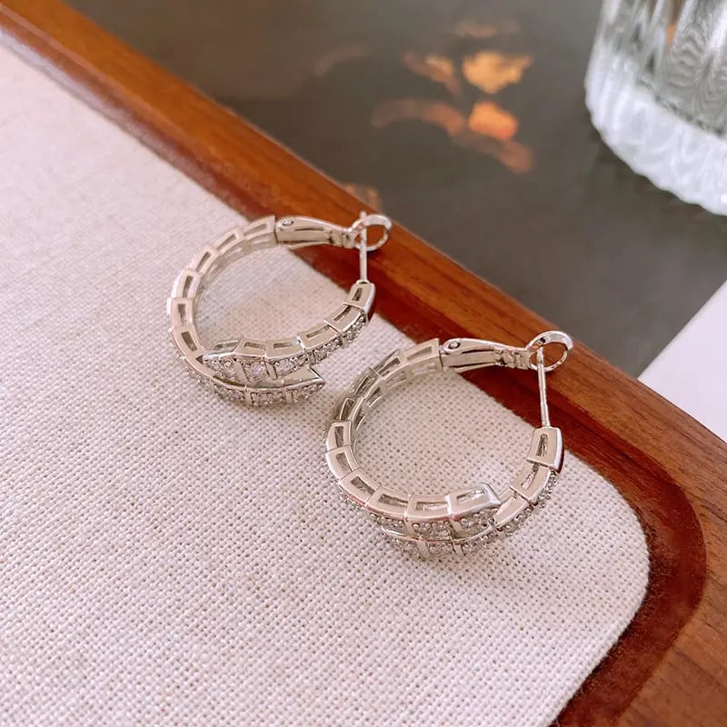 Embellished Hoop Earrings