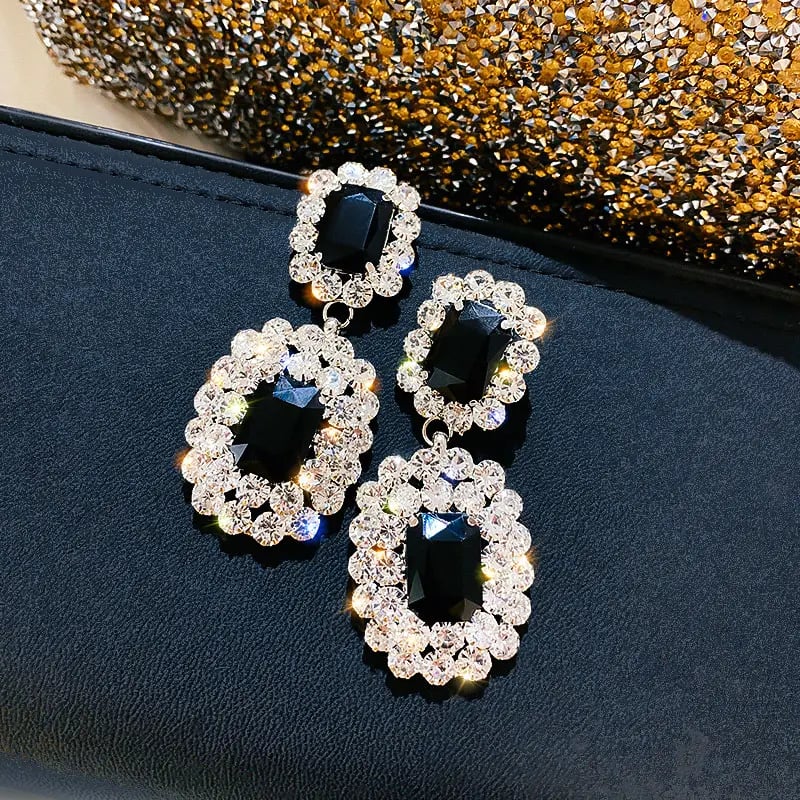 Embellished Drop Earrings