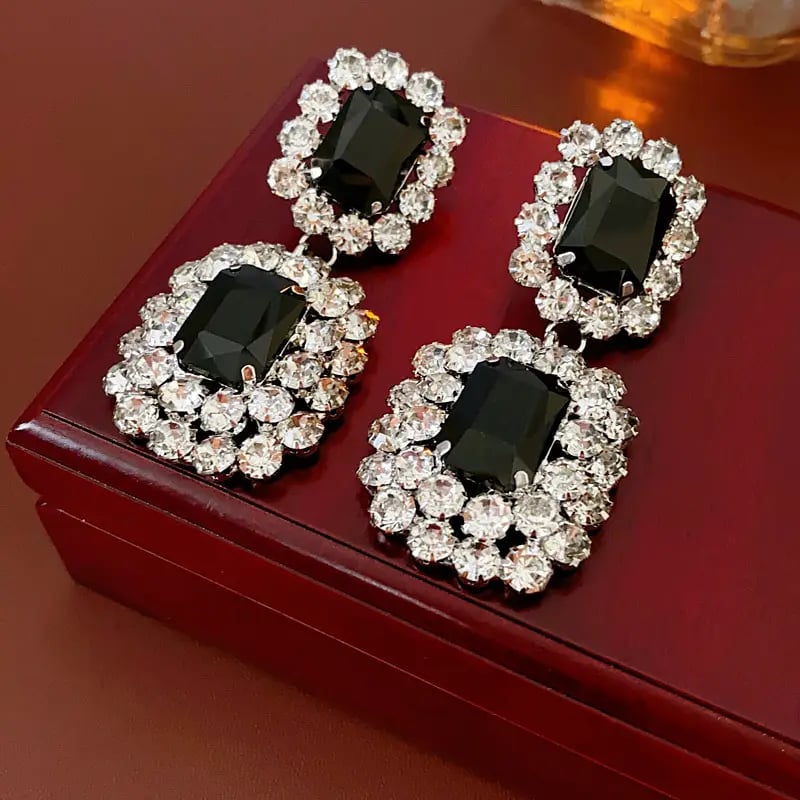 Embellished Drop Earrings