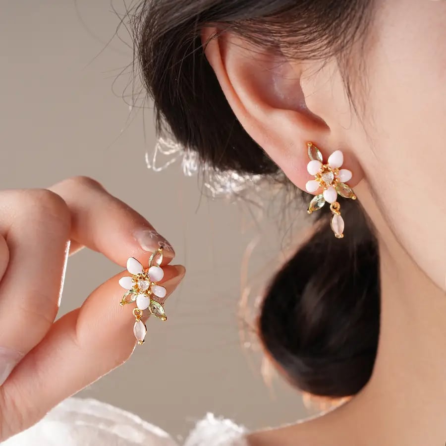 Flower Stud Earrings