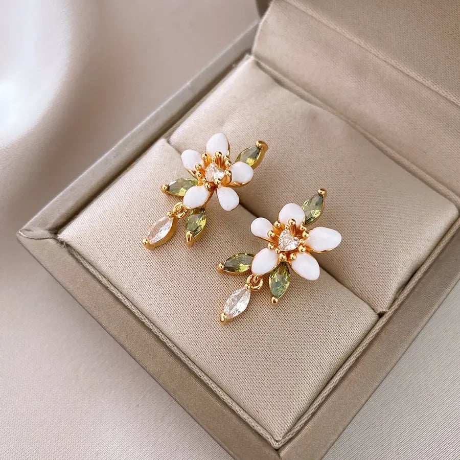 Flower Stud Earrings