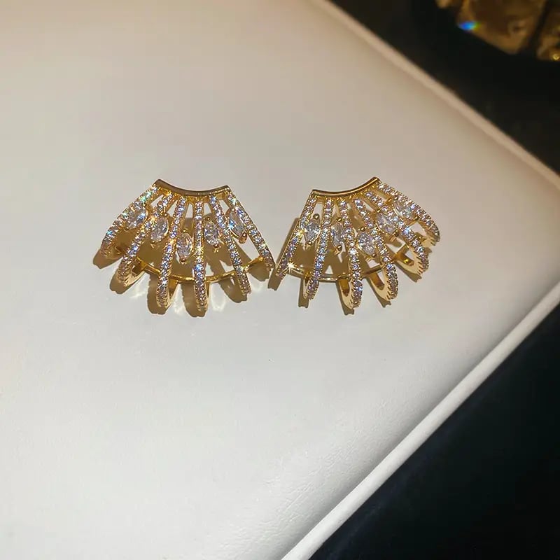 Layered Cuff Earrings