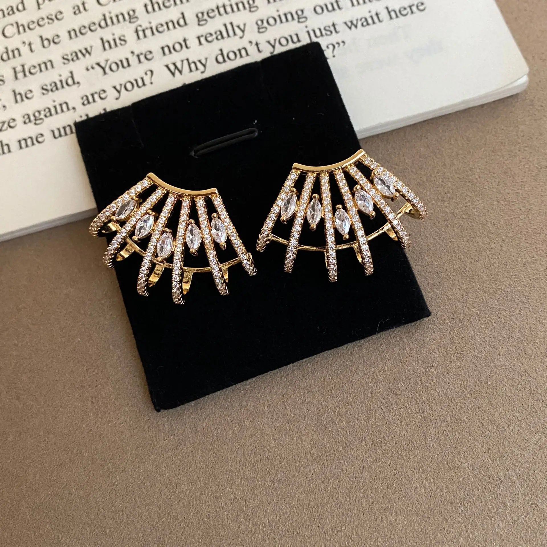 Layered Cuff Earrings