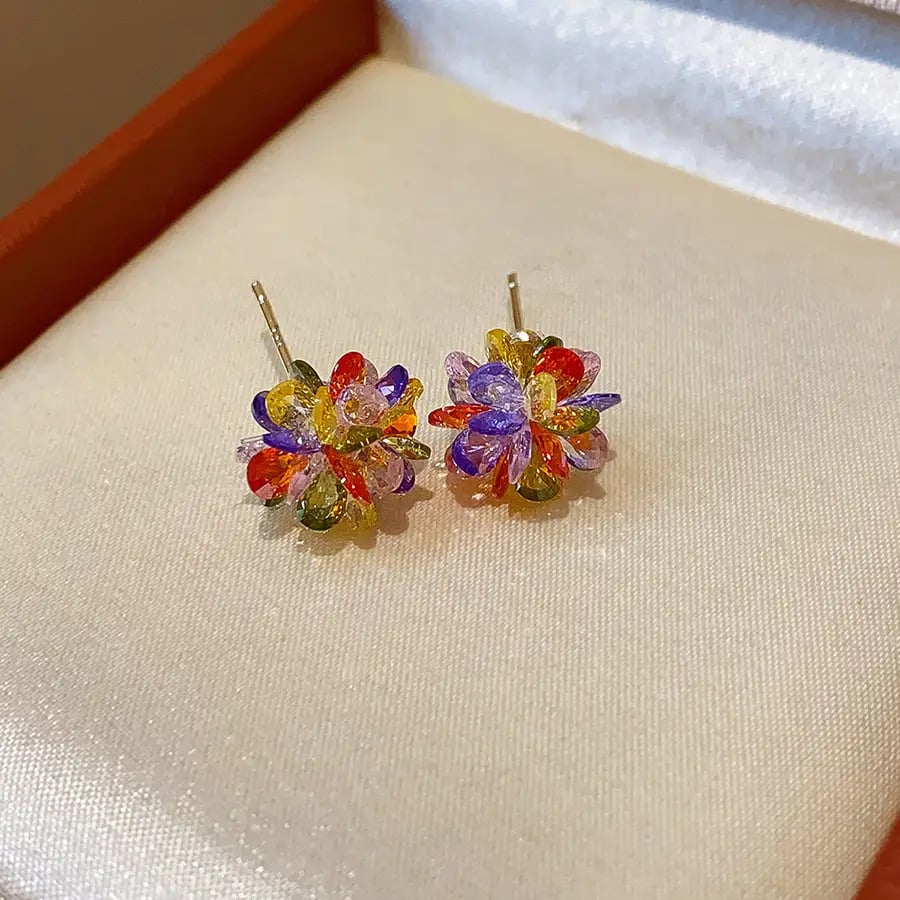 Flower Stud Earrings