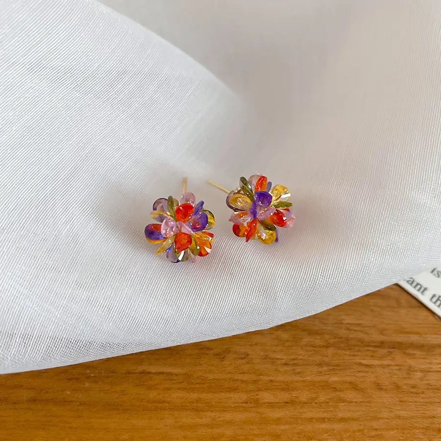 Flower Stud Earrings