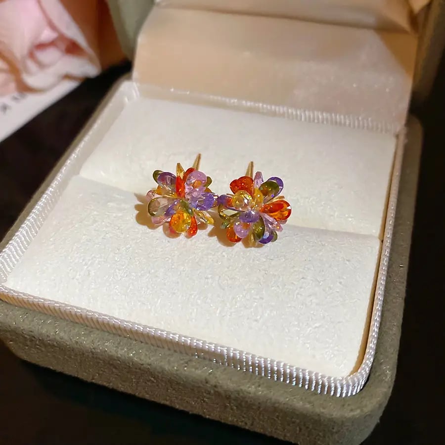 Flower Stud Earrings