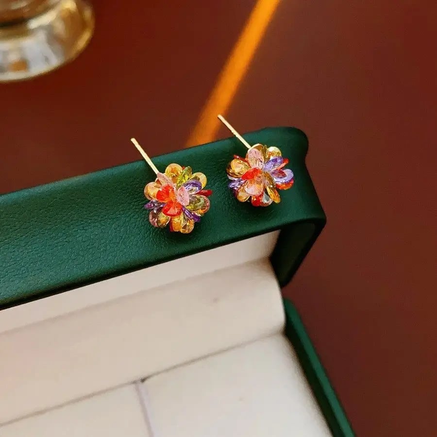 Flower Stud Earrings
