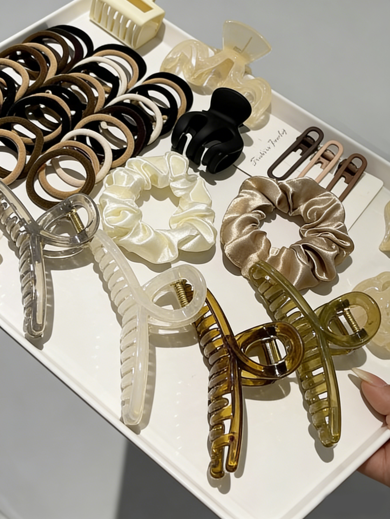 Set of 65 - Hair Ties and Claws