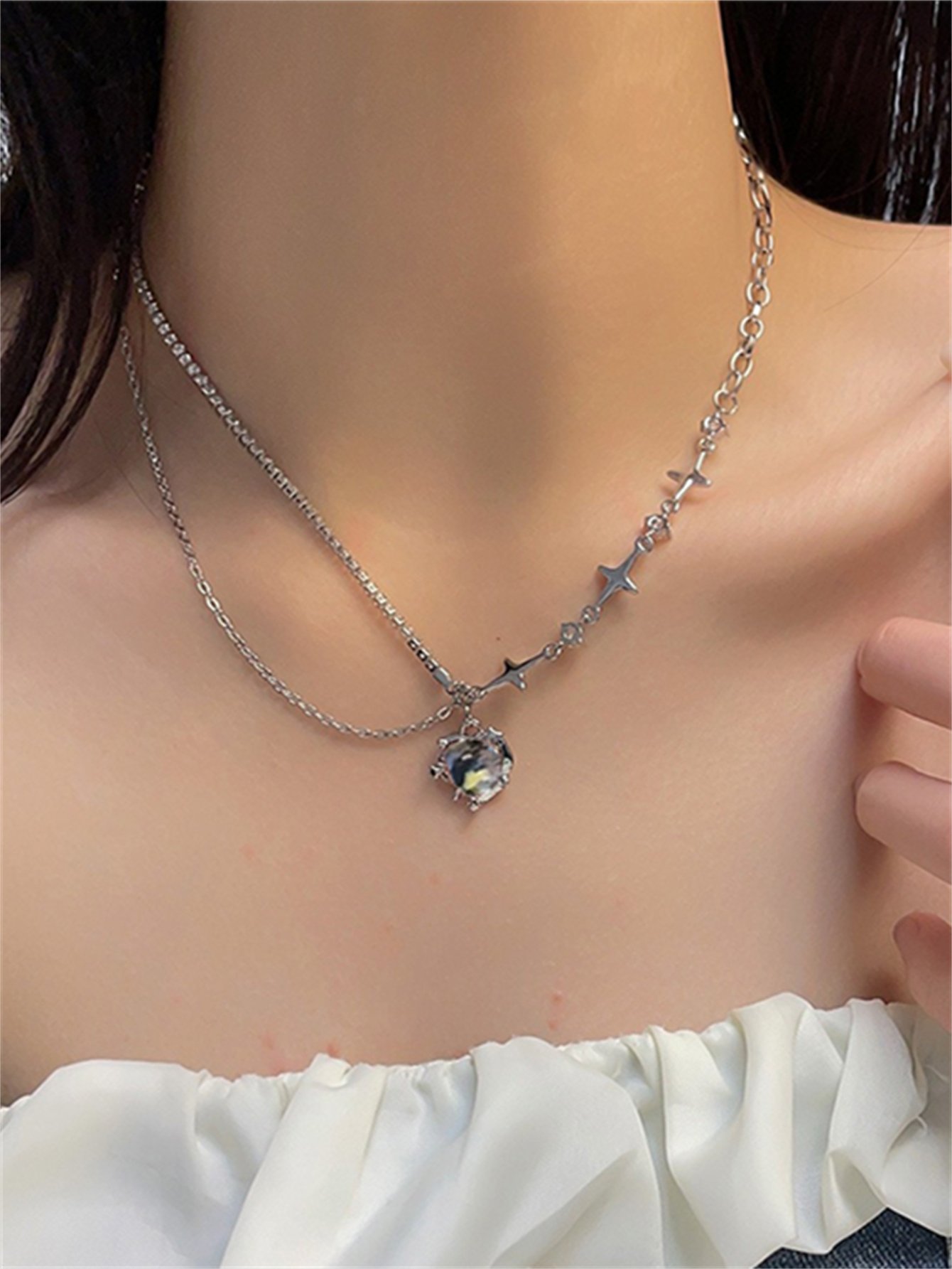 Celestial Star Pendant Necklace