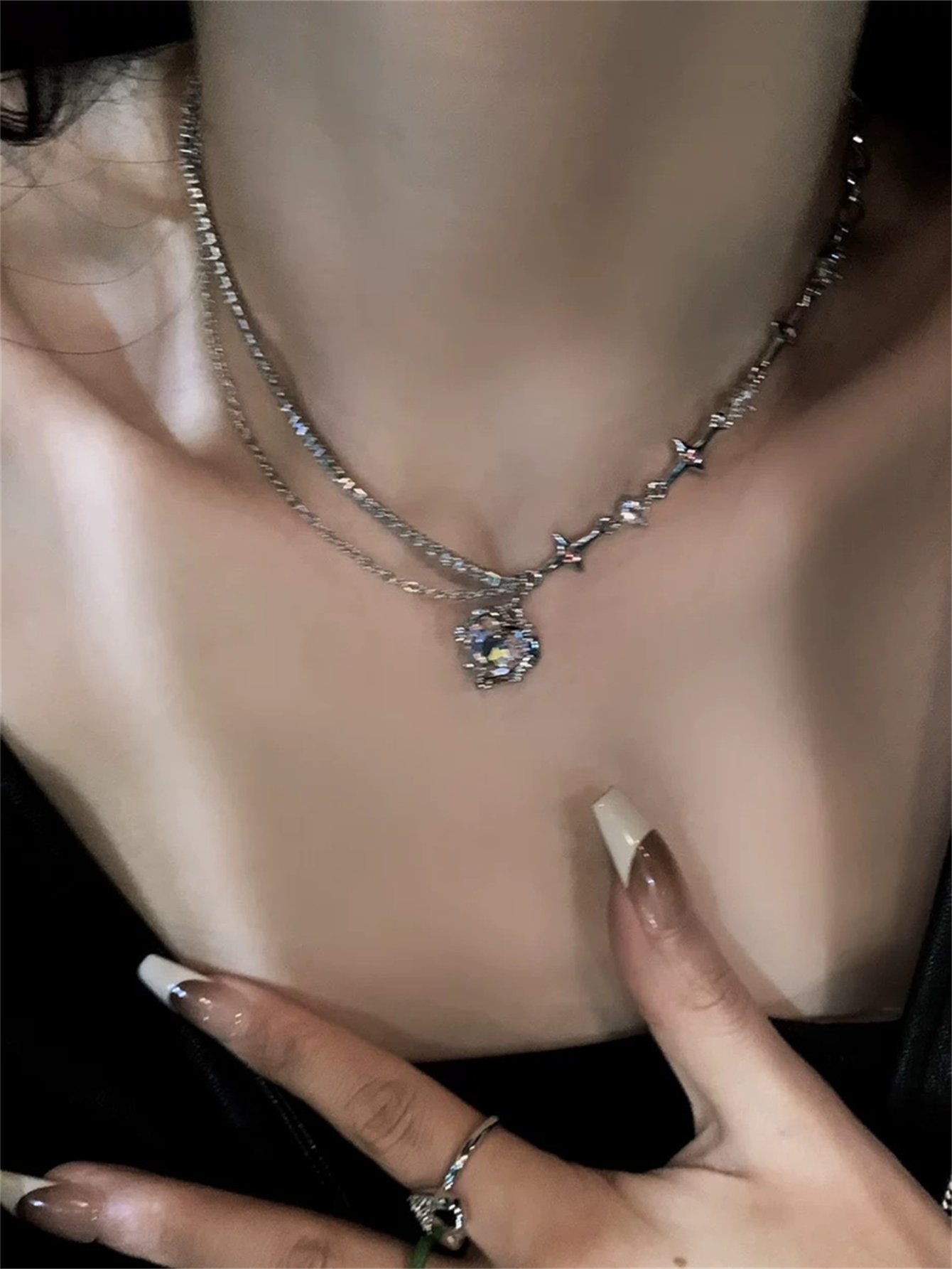 Celestial Star Pendant Necklace