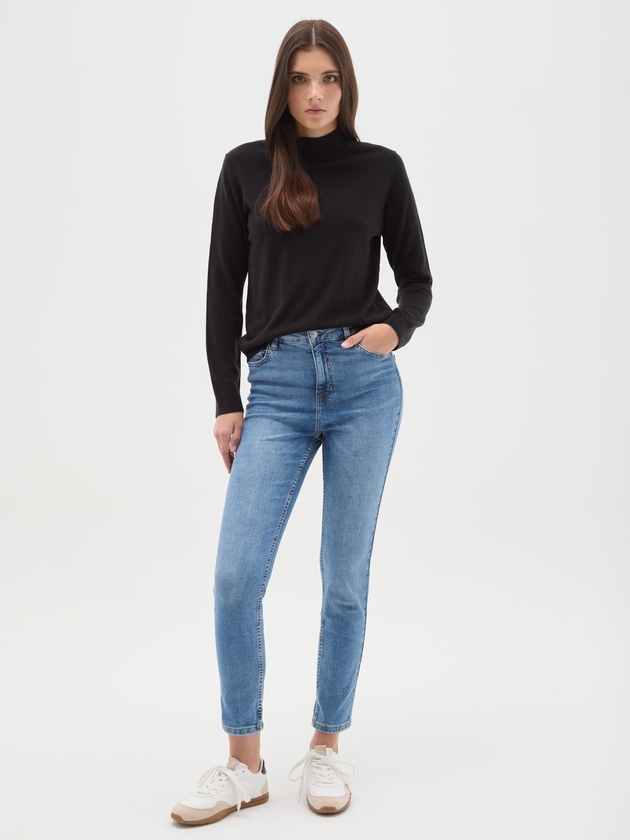 Women Light Blue Skinny Jeans