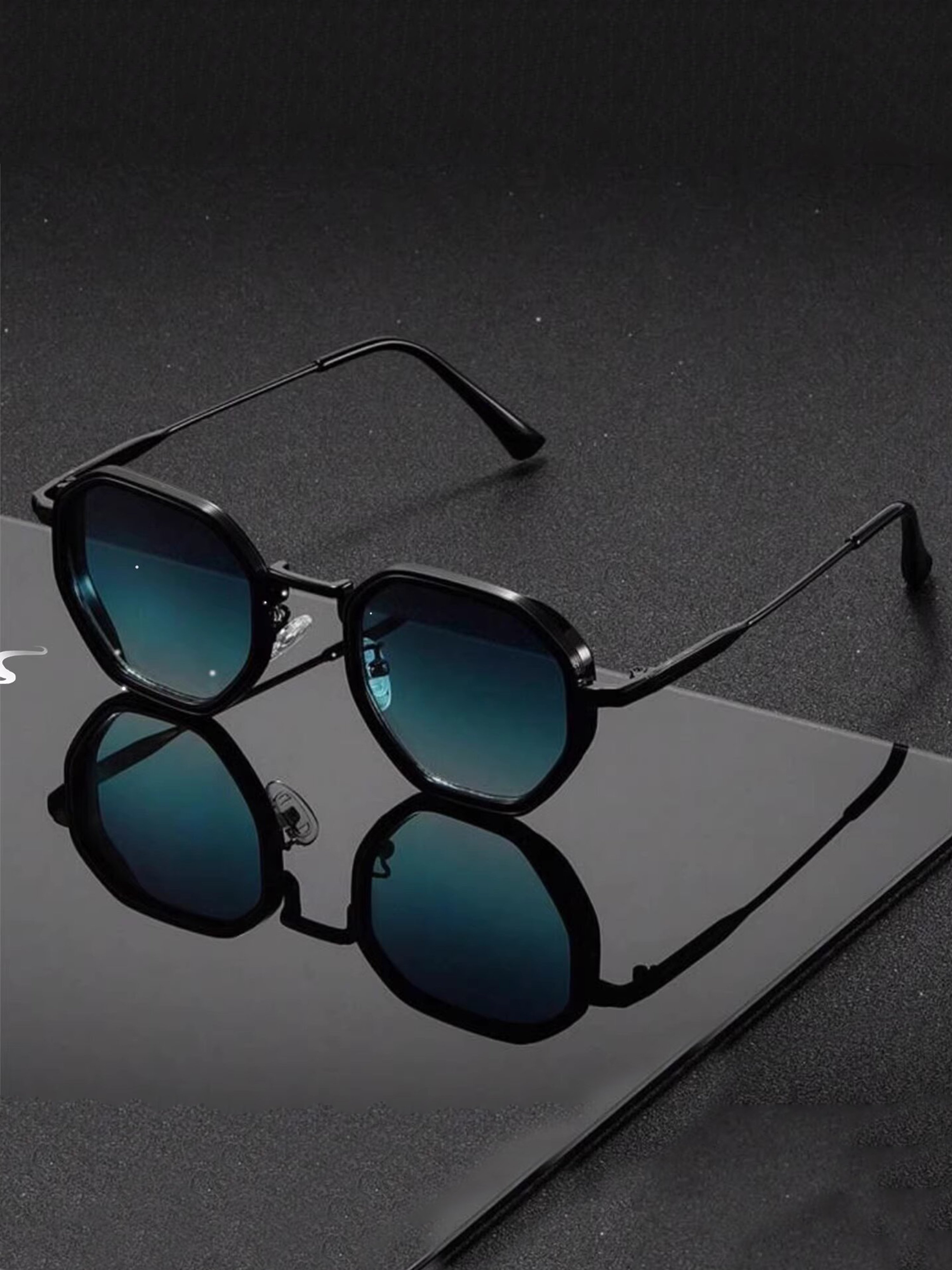 Retro Polygon Sunglasses