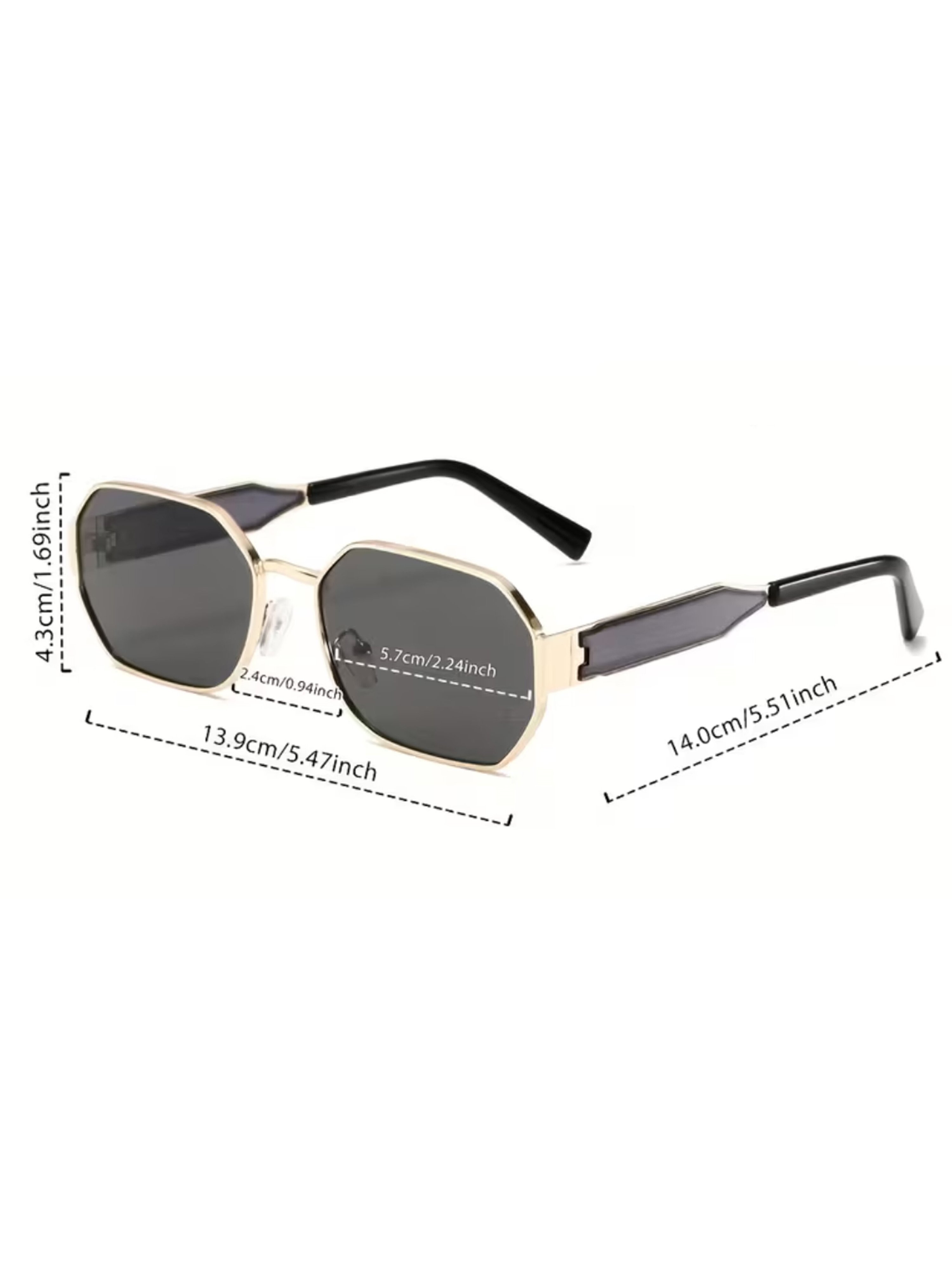 Retro Octagon Sunglasses