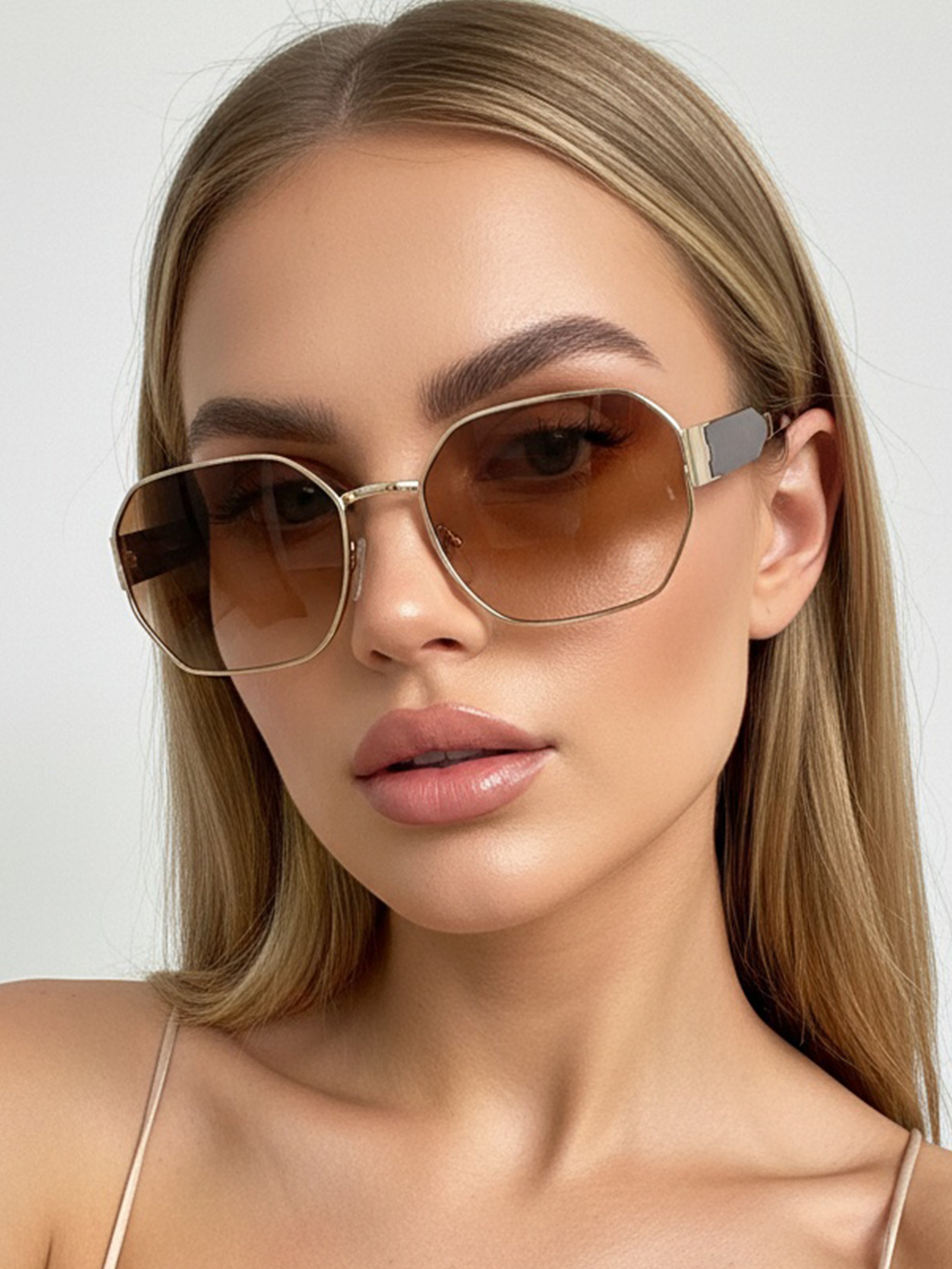 Retro Octagon Sunglasses