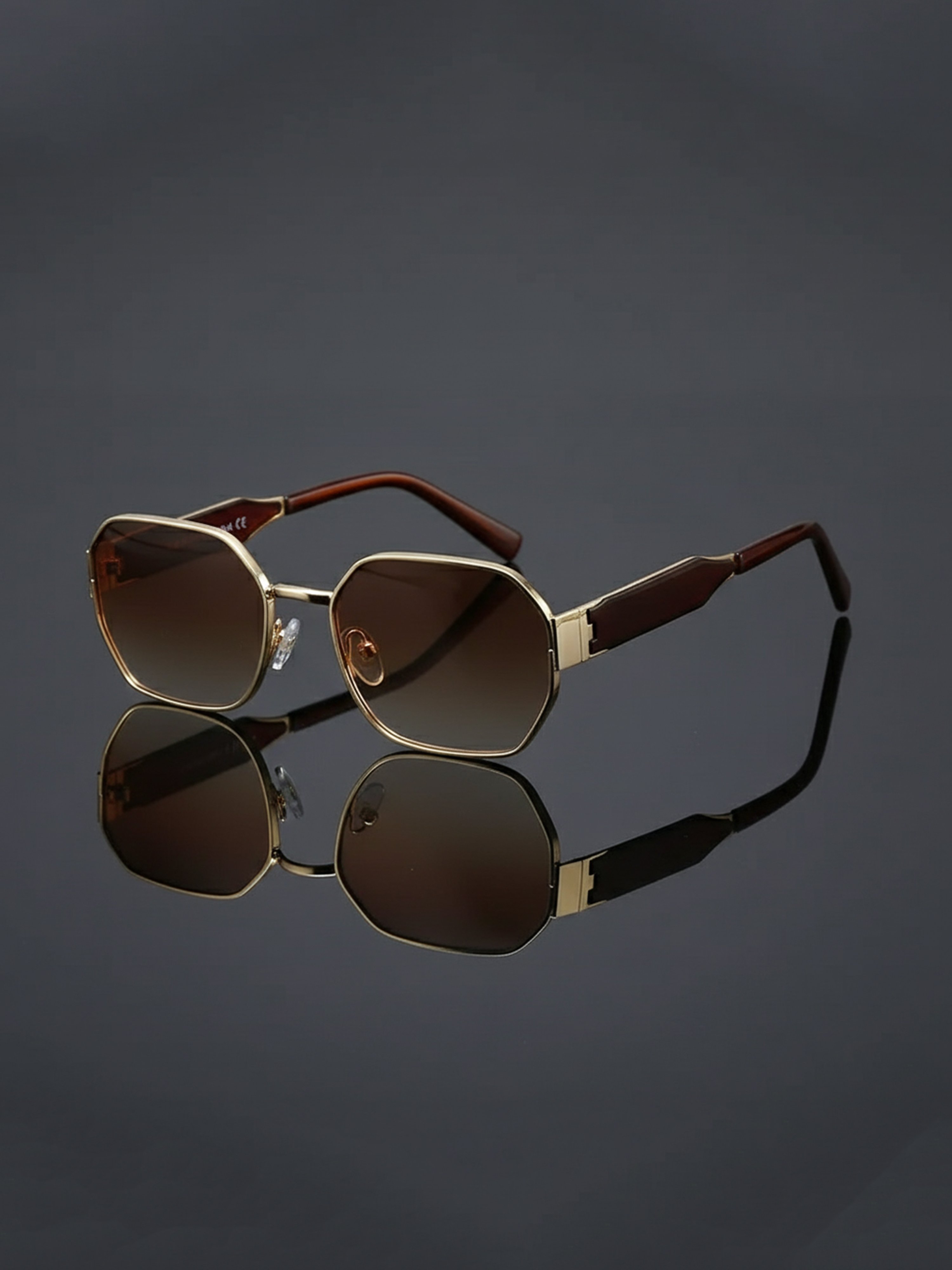 Retro Octagon Sunglasses