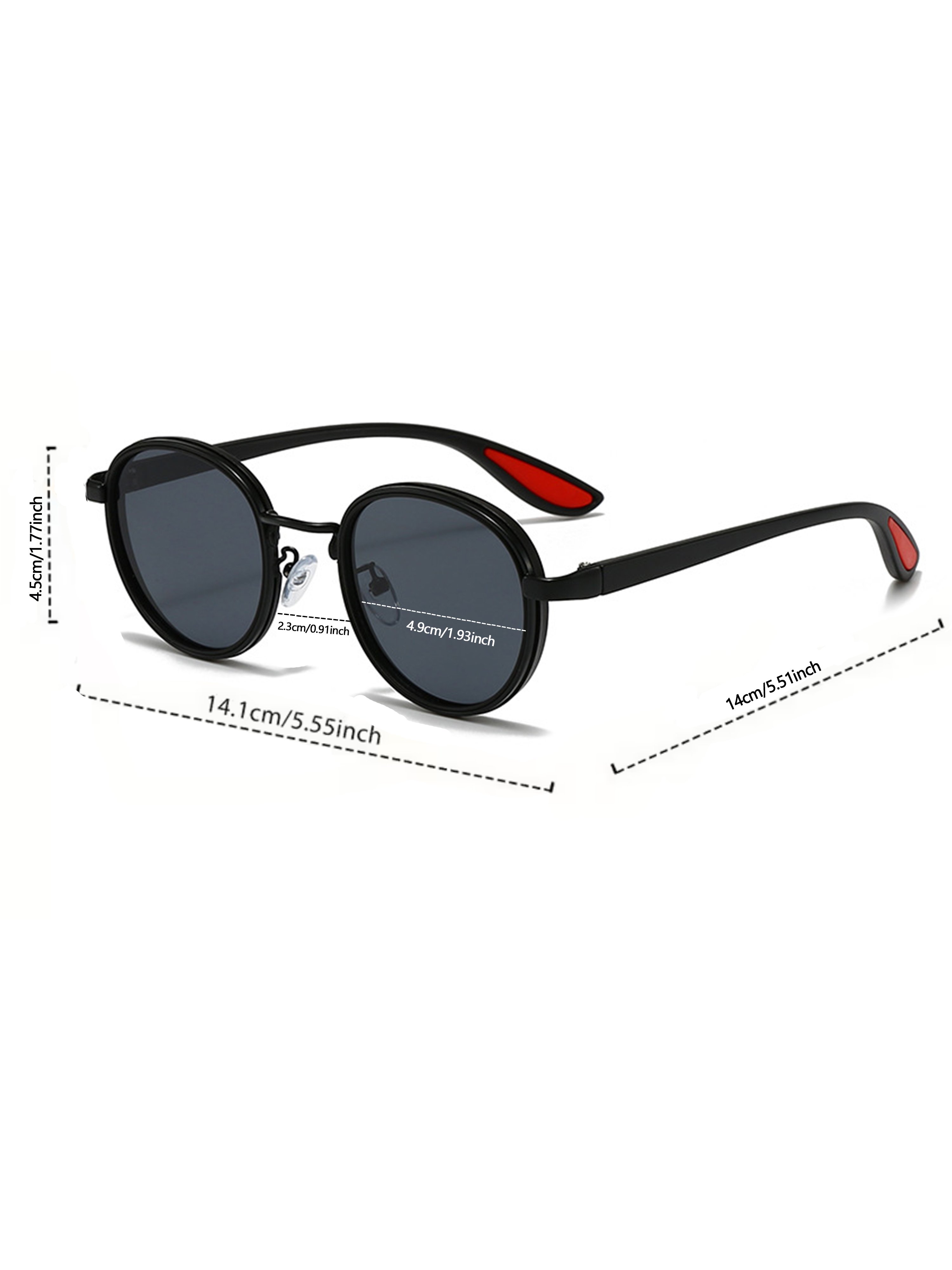 Retro Round Metal Sunglasses