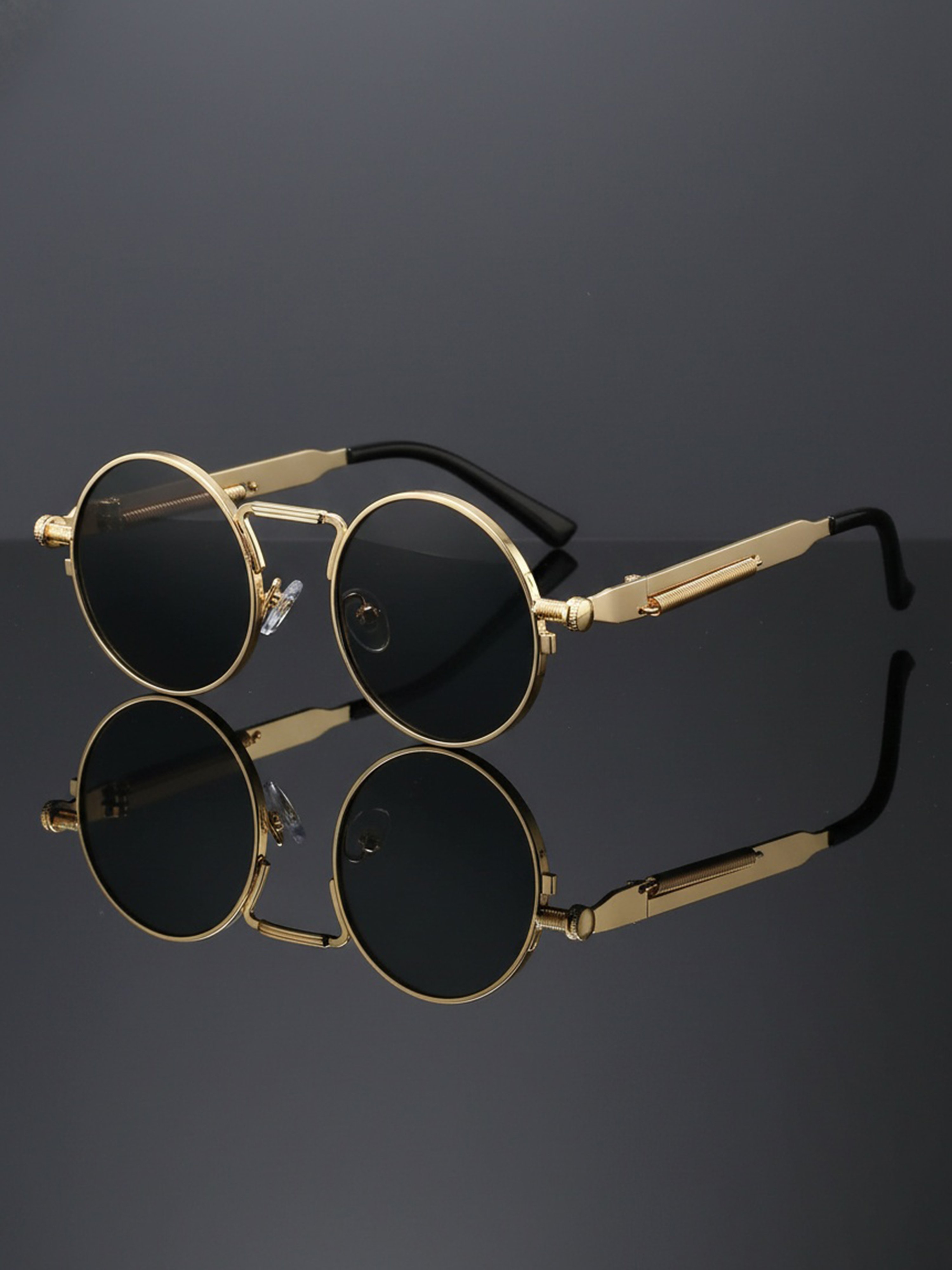 Steampunk Small Round Sunglasses