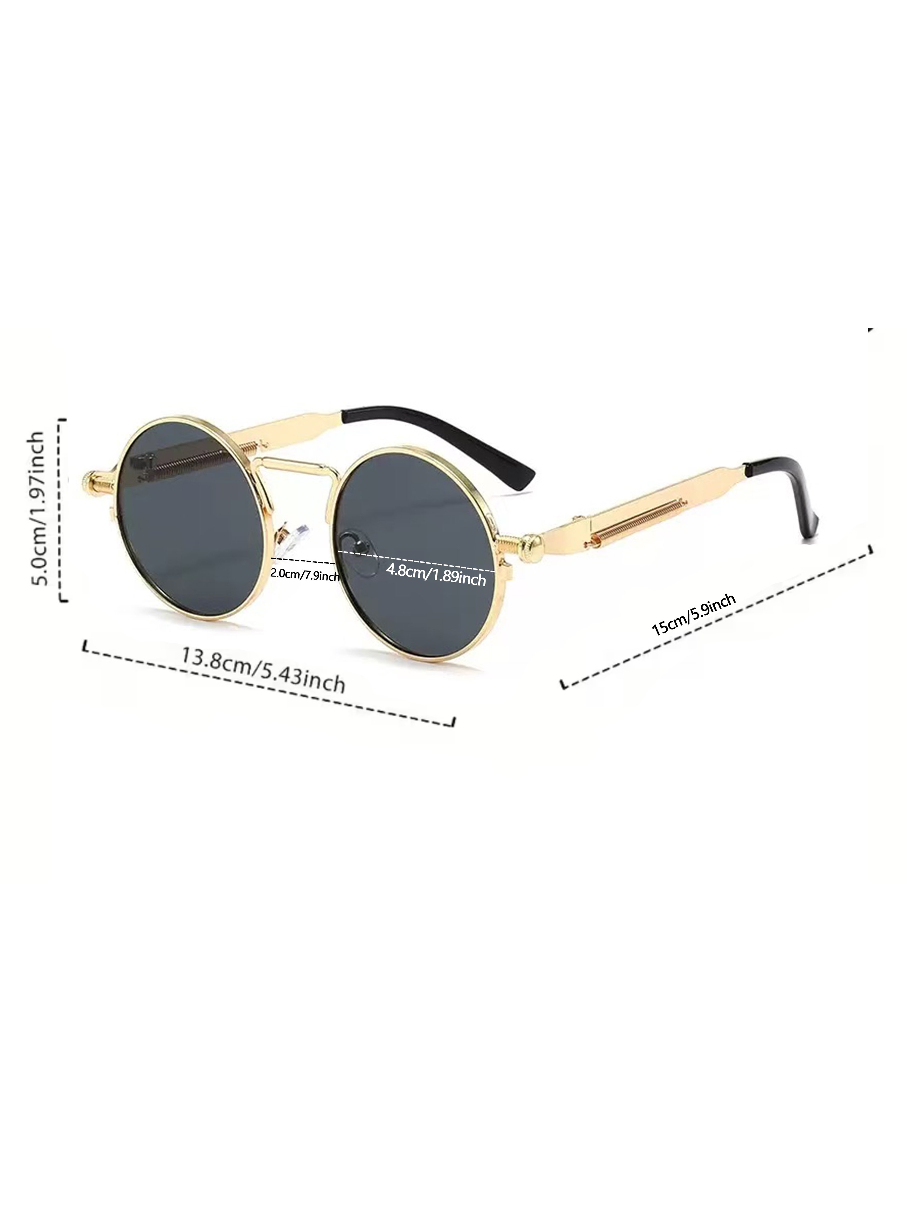 Steampunk Small Round Sunglasses