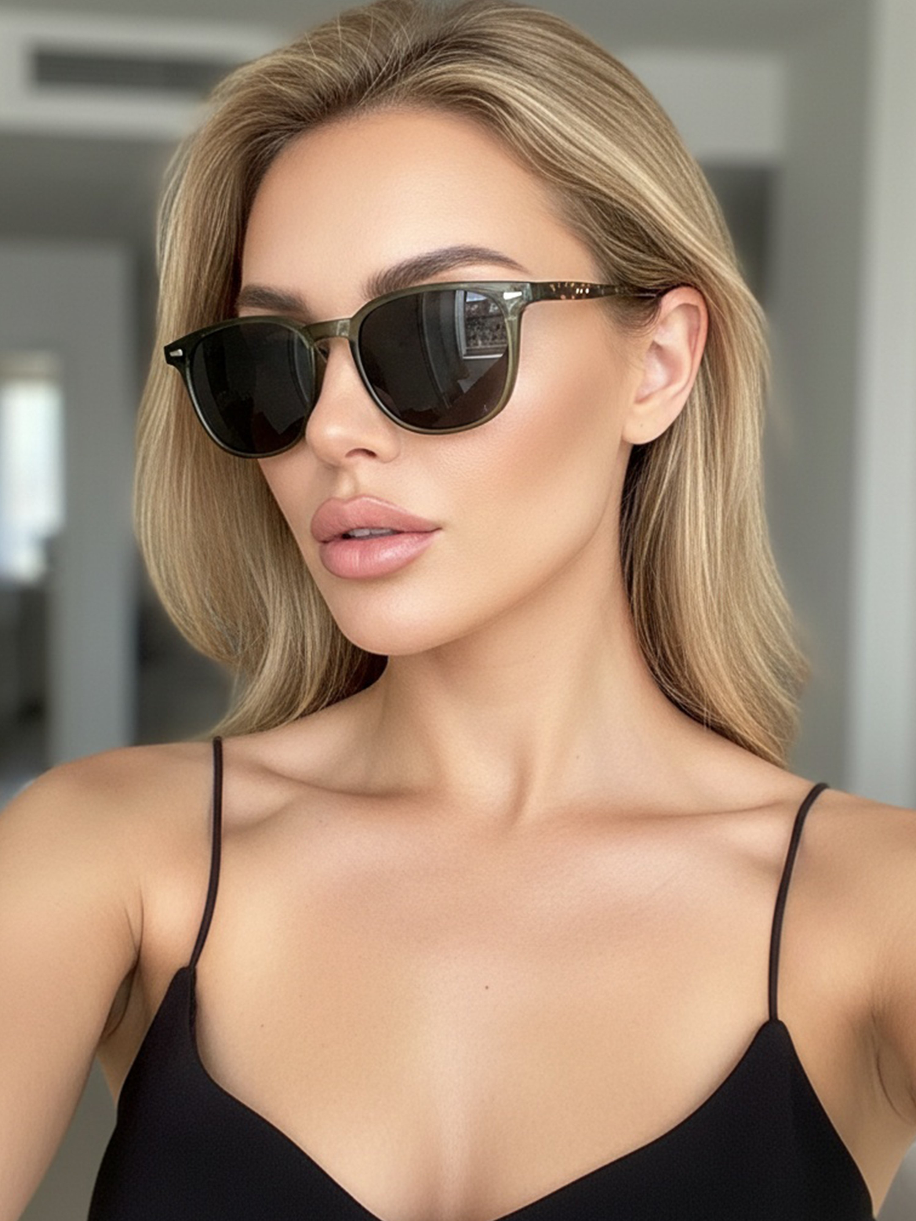 Retro Square Sunglasses