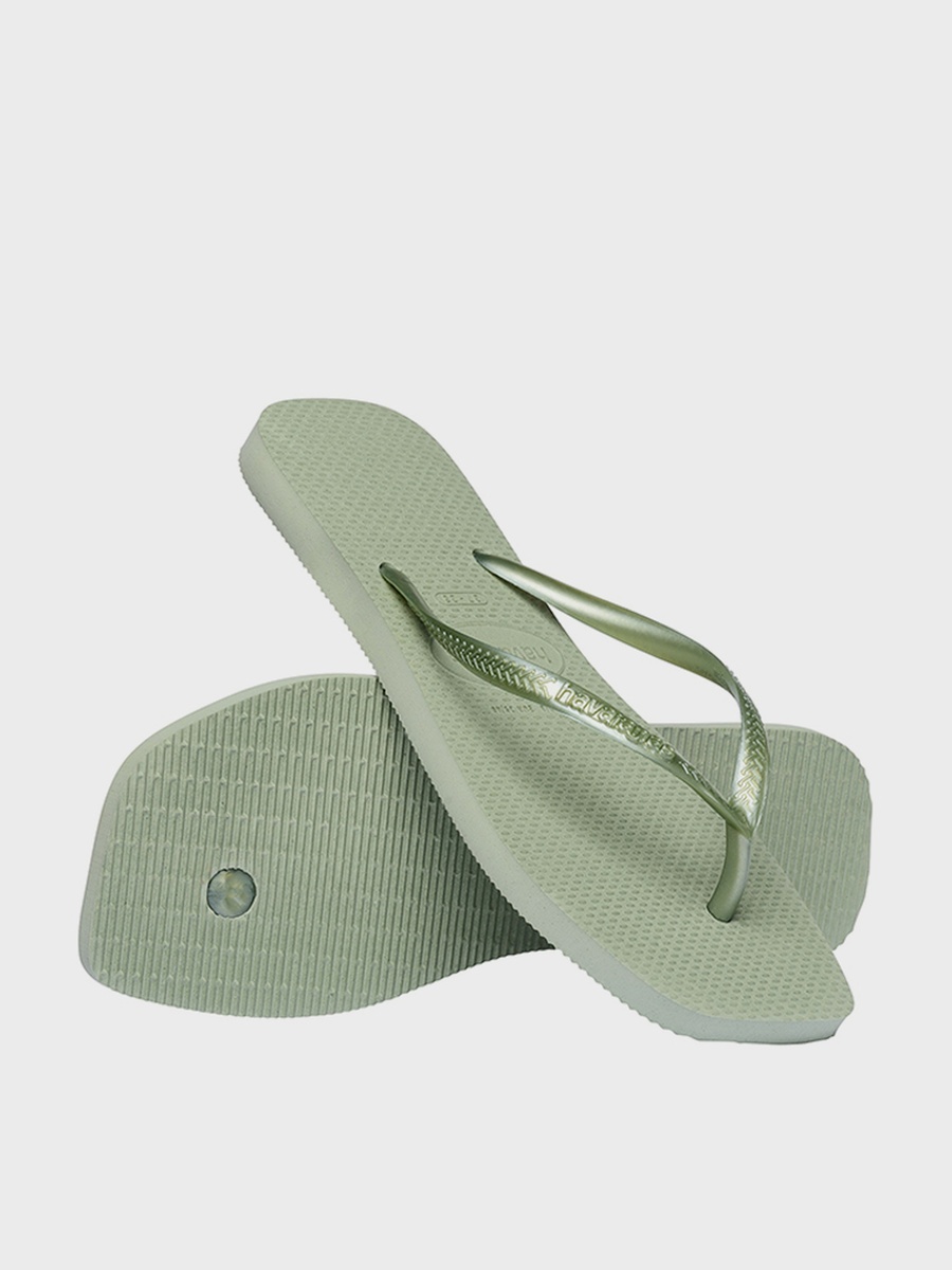 Slim Square Flip Flops