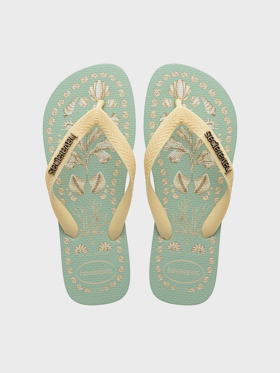 Top Tropicalia Vibes Flip Flops