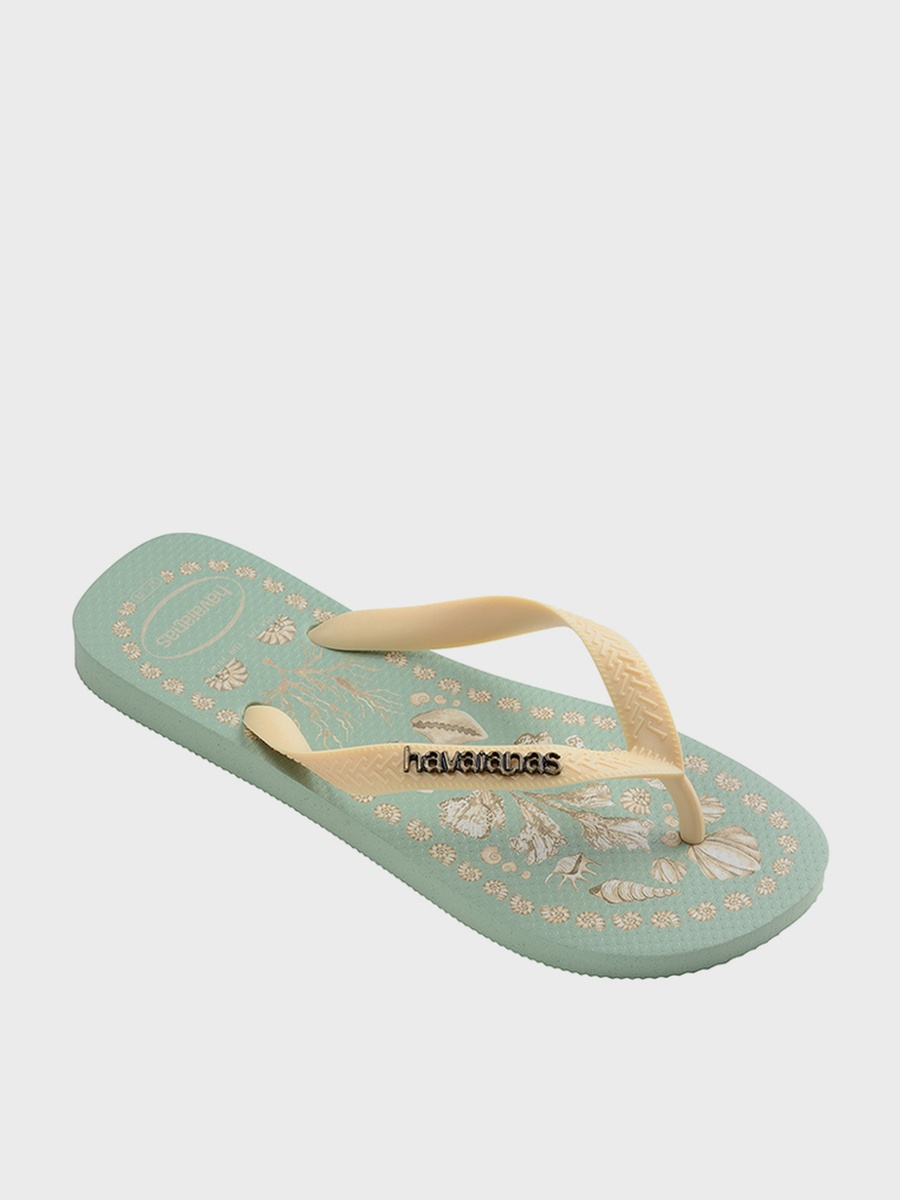 Top Tropicalia Vibes Flip Flops