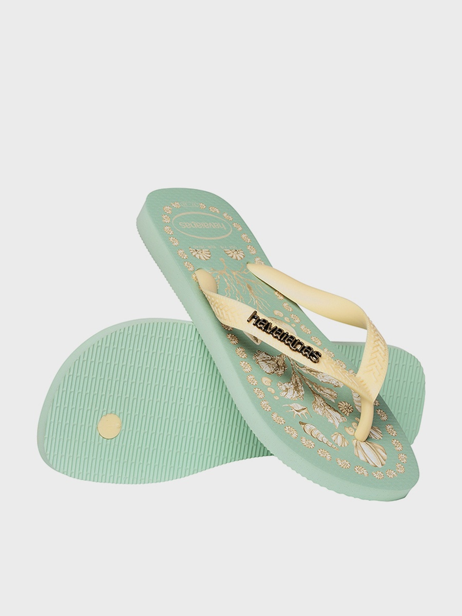 Top Tropicalia Vibes Flip Flops