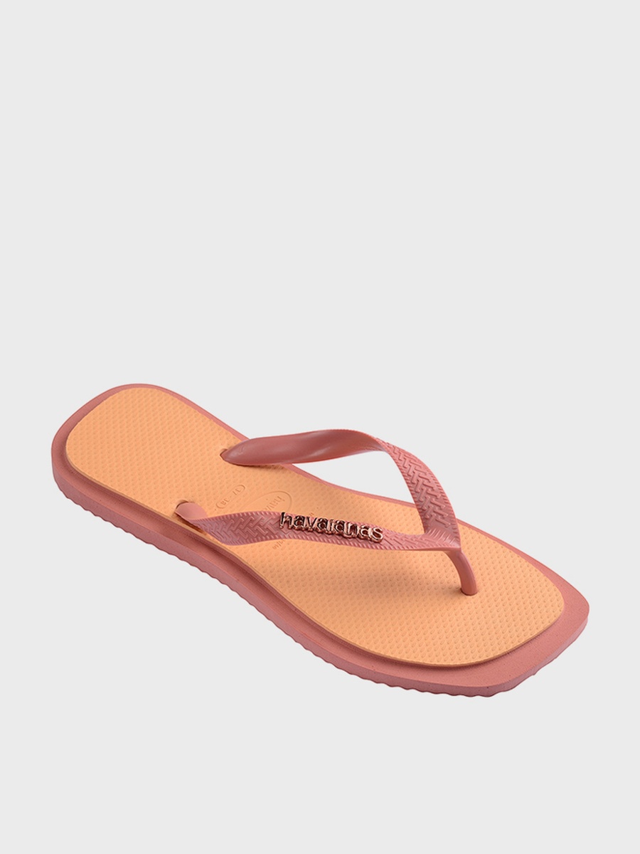 Top Square Fusion Flip Flops