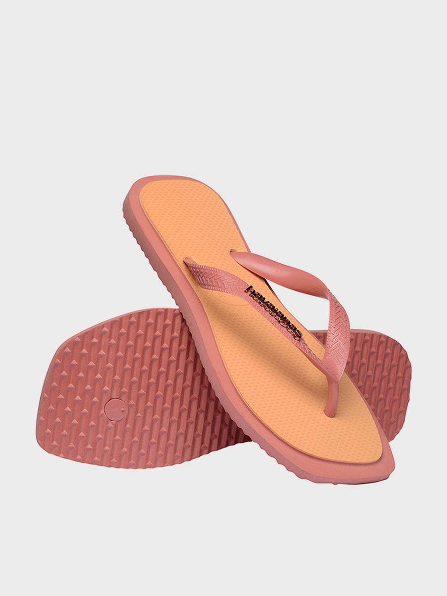 Top Square Fusion Flip Flops