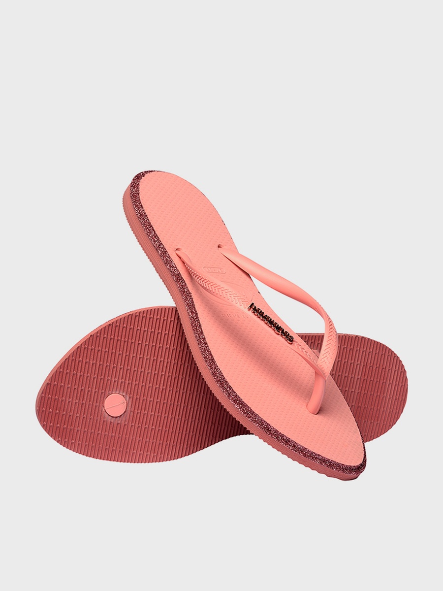 Slim Point Glitter Flip Flops