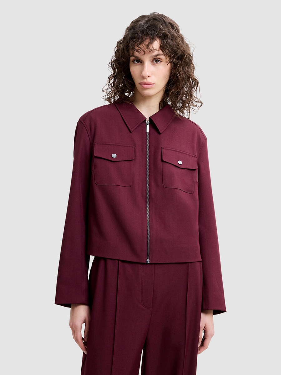 Twyla Suiting Structured Hem Jacket