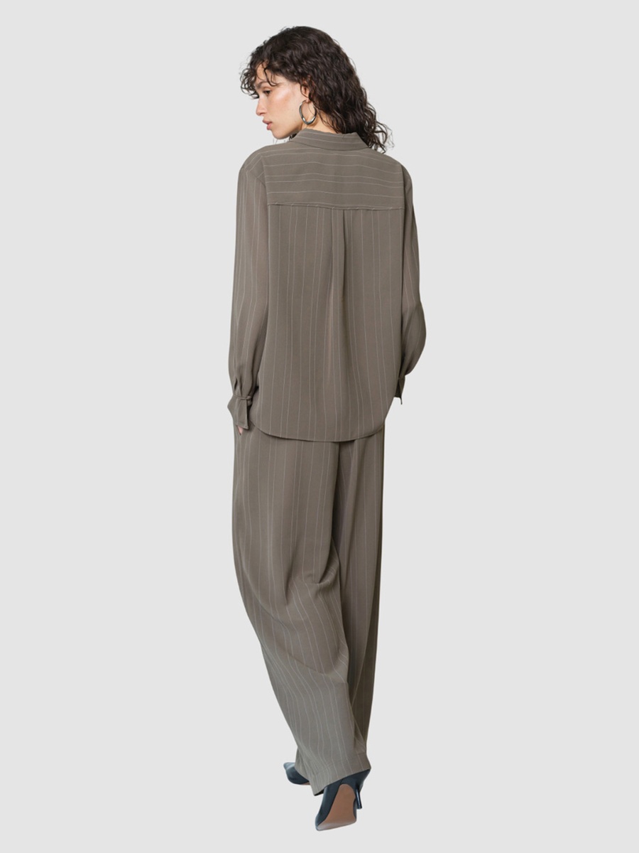 Erma Pinstripe Western Yoke Shirt