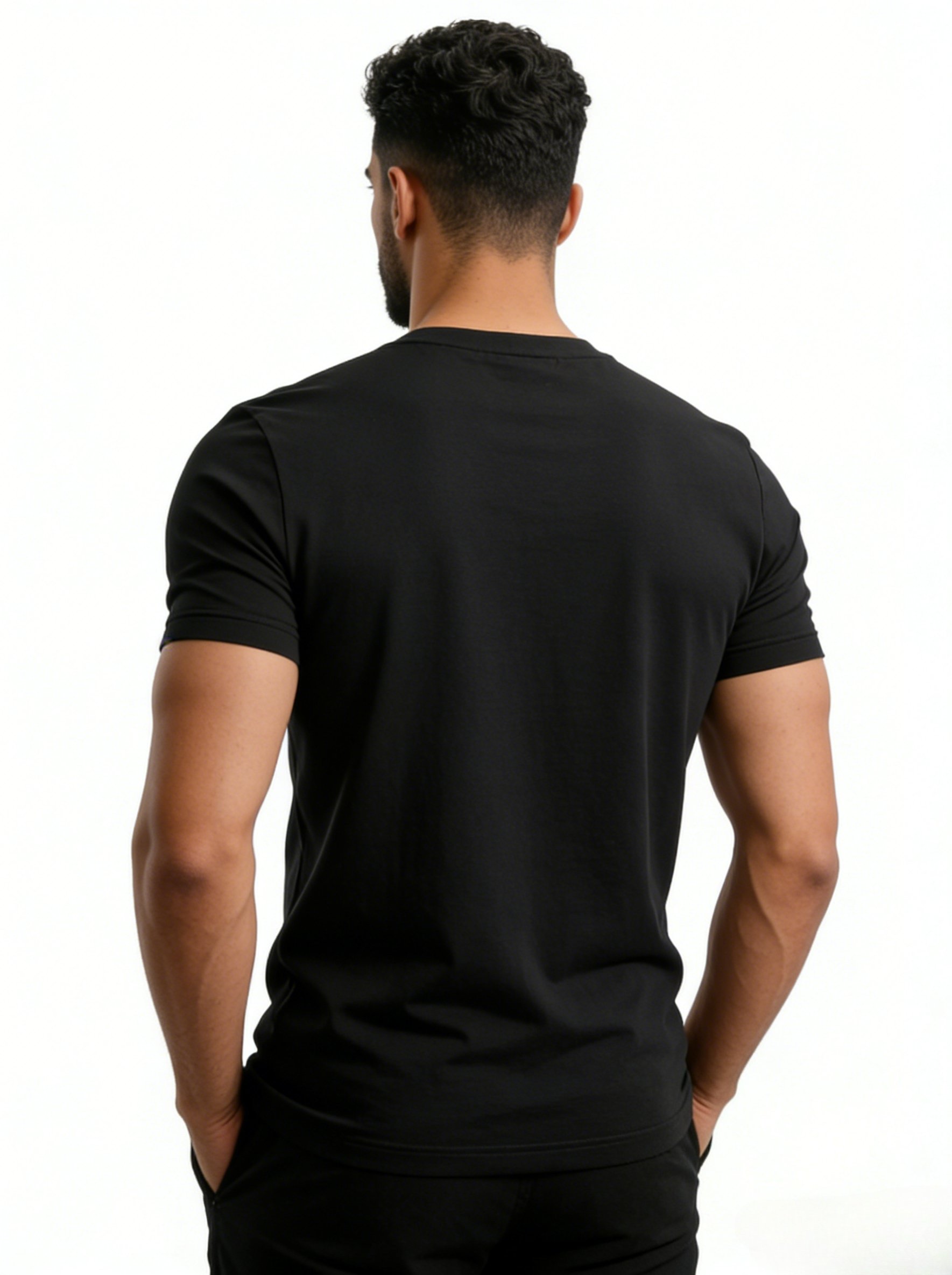 Men Color Block Regular Fit T-Shirt