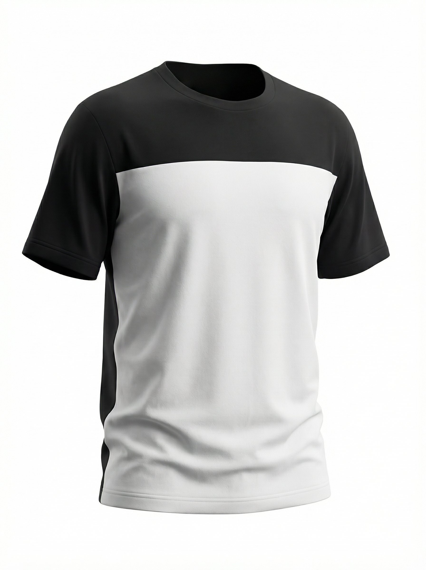 Men Color Block Regular Fit T-Shirt
