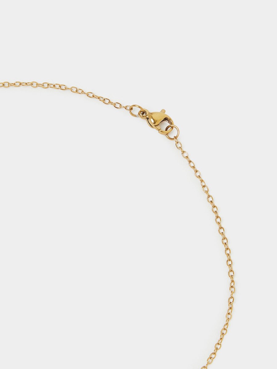 2-Piece Knot Pendant Necklace and Stud Earrings Jewelry Set