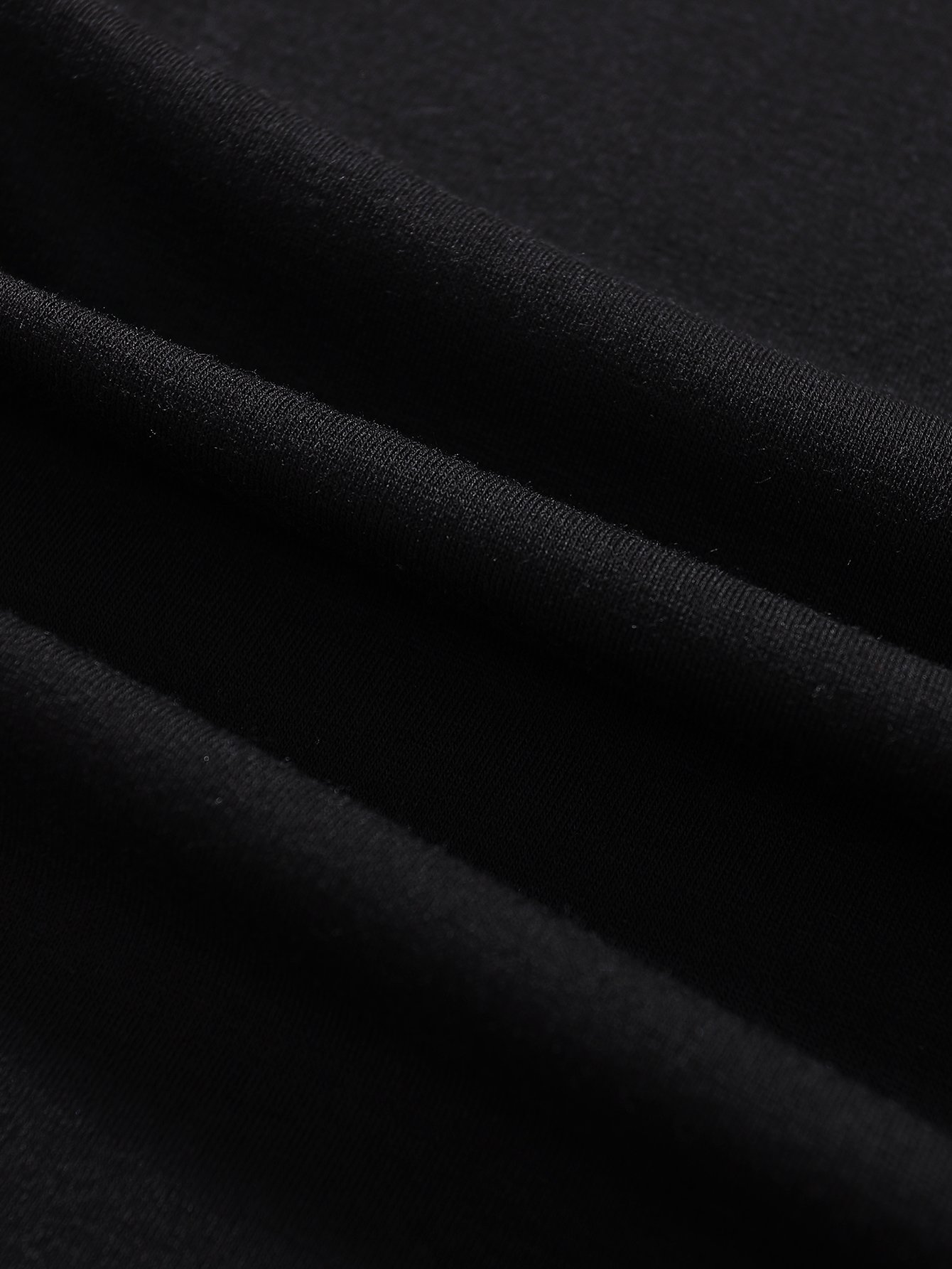 Men Black Wide Leg Trousers