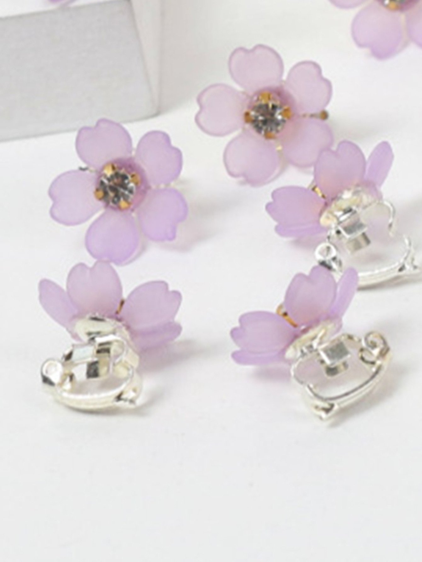 Set of 10 -  Mini Flower Hair Snap