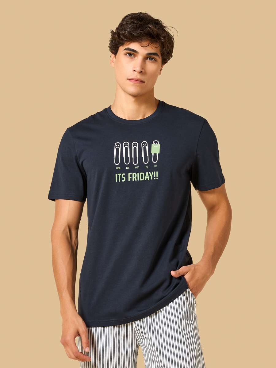 Days of the Week Print Pyjama Set
