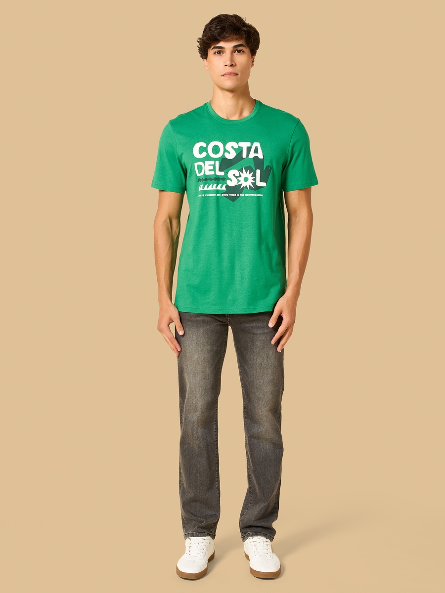 Costa Del Sol Print T-Shirt