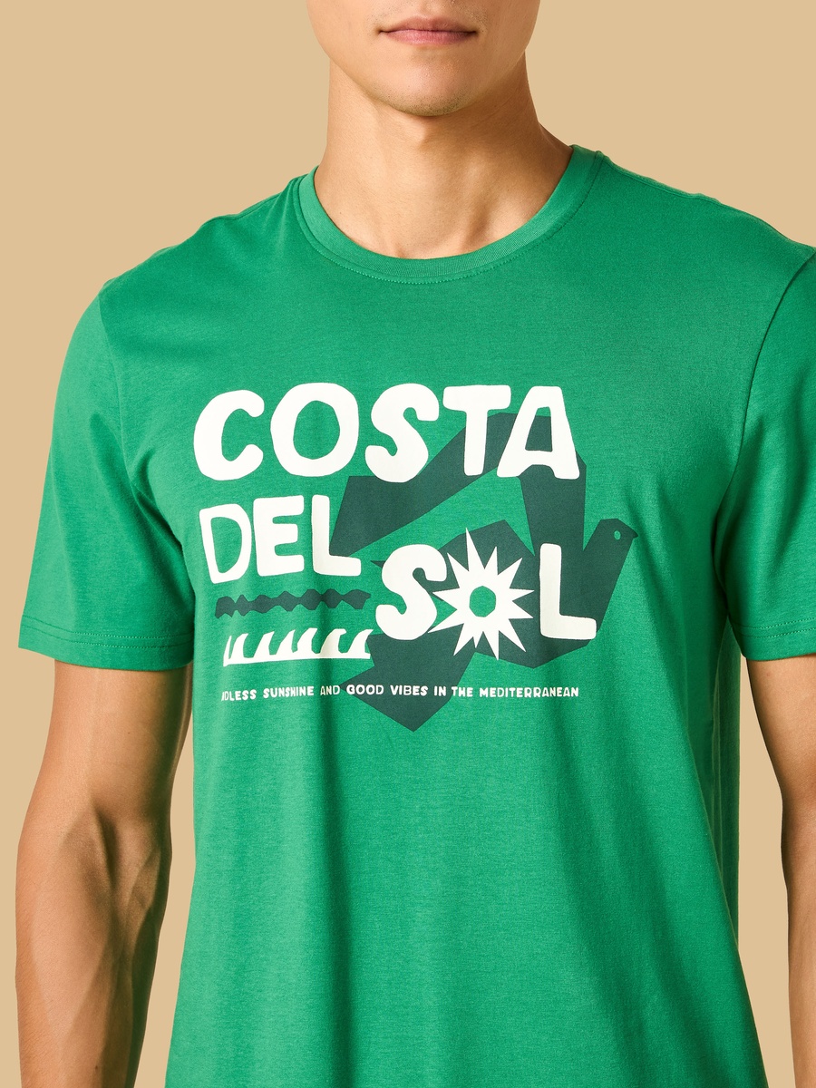 Costa Del Sol Print T-Shirt