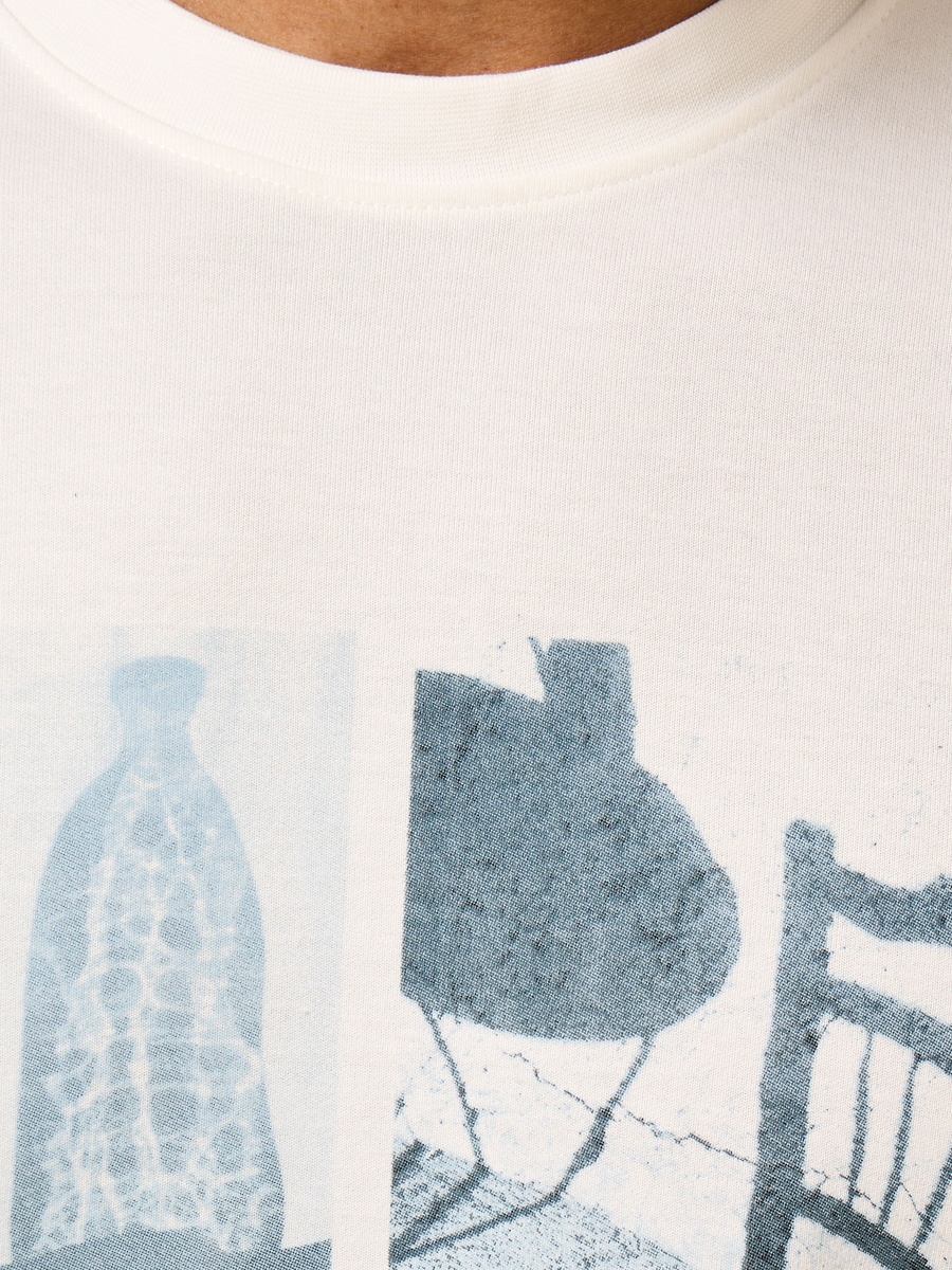 Graphic Print Interlock T-Shirt
