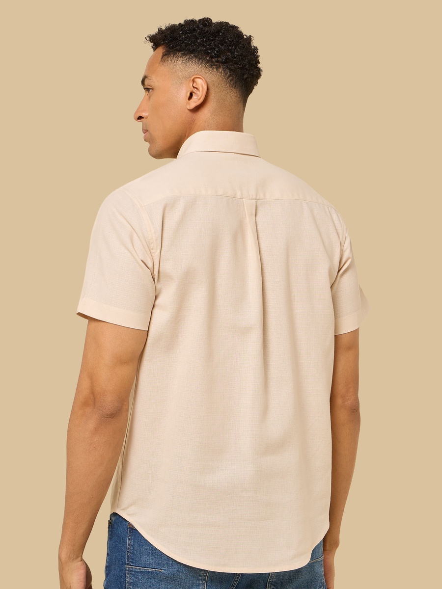Textured Regular Fit Dobby Shirt