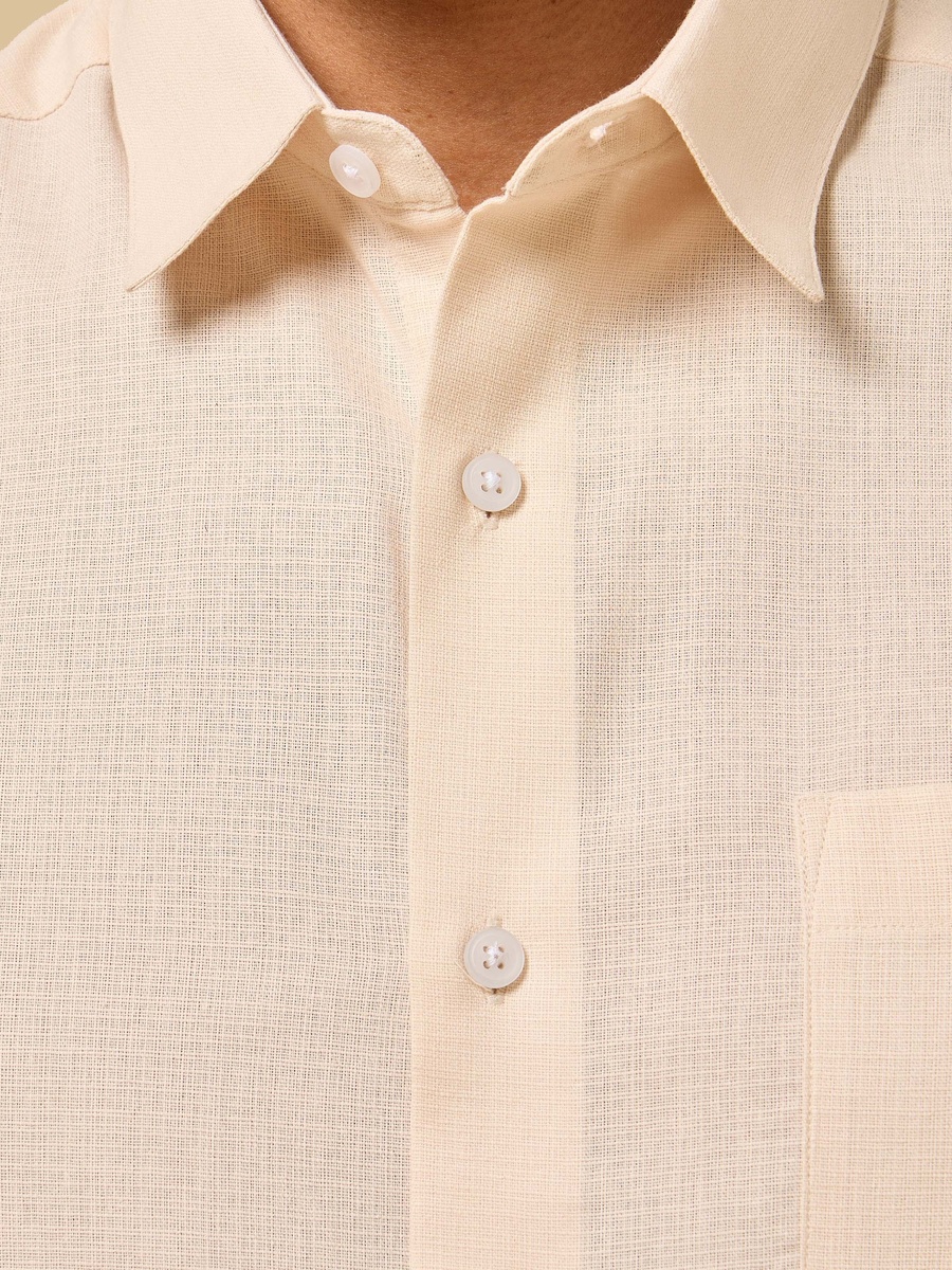 Textured Regular Fit Dobby Shirt