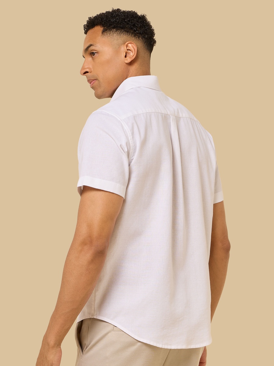 Textured Regular Fit Dobby Shirt