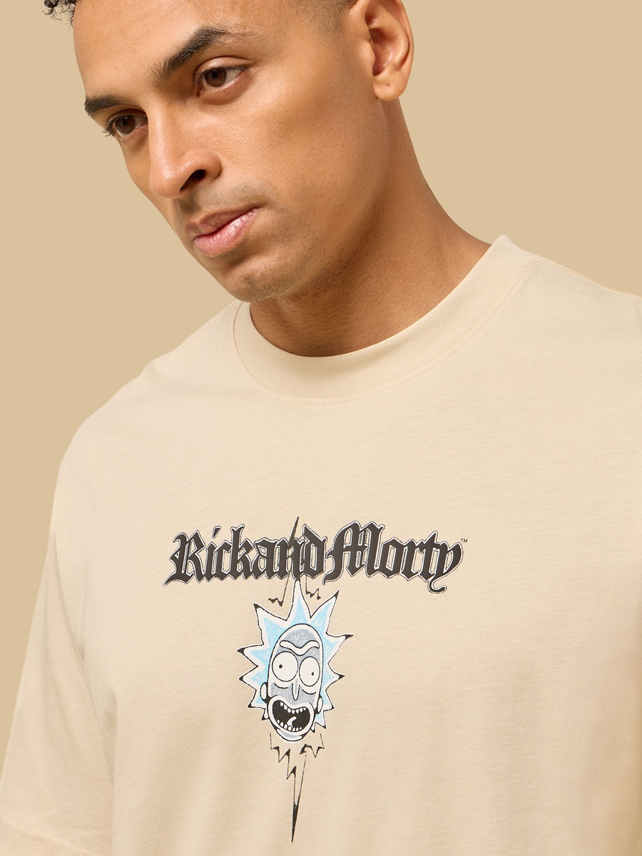 Rick and Morty Print T-Shirt